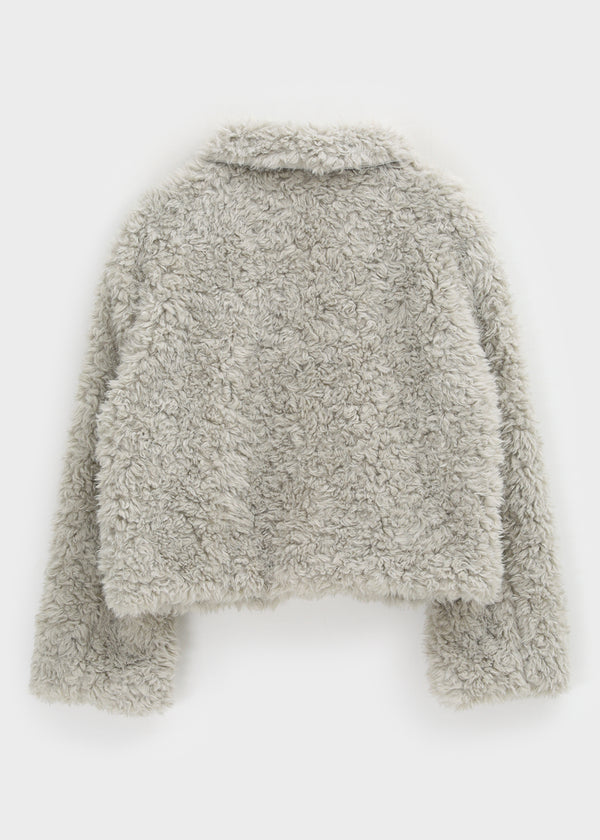 Royche Collar Fur Jacket