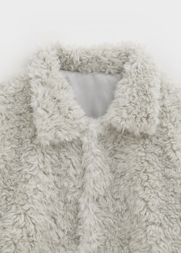 Royche Collar Fur Jacket