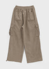 Tetom Corduroy Cargo Banding Pants