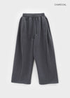 Consoel Double-sided Fleece Wide Banding Pants