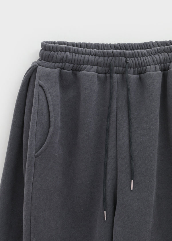 Consoel Double-sided Fleece Wide Banding Pants