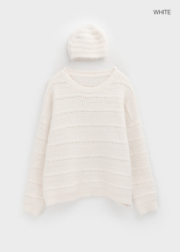 Cowner Set - Knit, Beanie