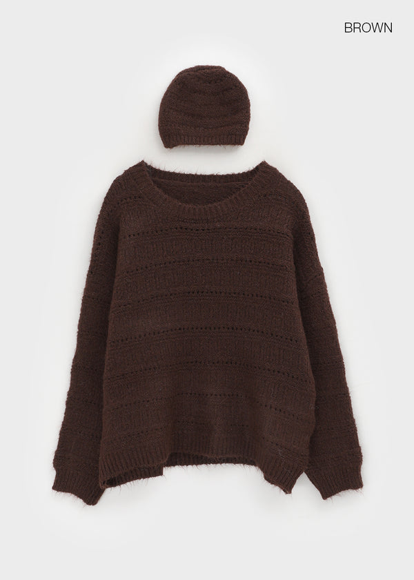Cowner Set - Knit, Beanie