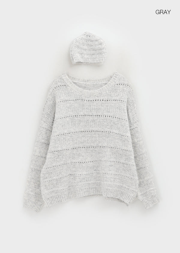 Cowner Set - Knit, Beanie