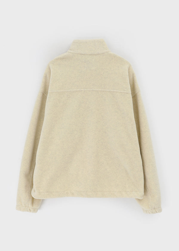 (UNISEX) Devoti Fleece High Neck Two-way Zip-up