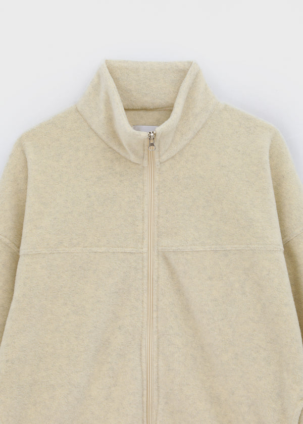 (UNISEX) Devoti Fleece High Neck Two-way Zip-up
