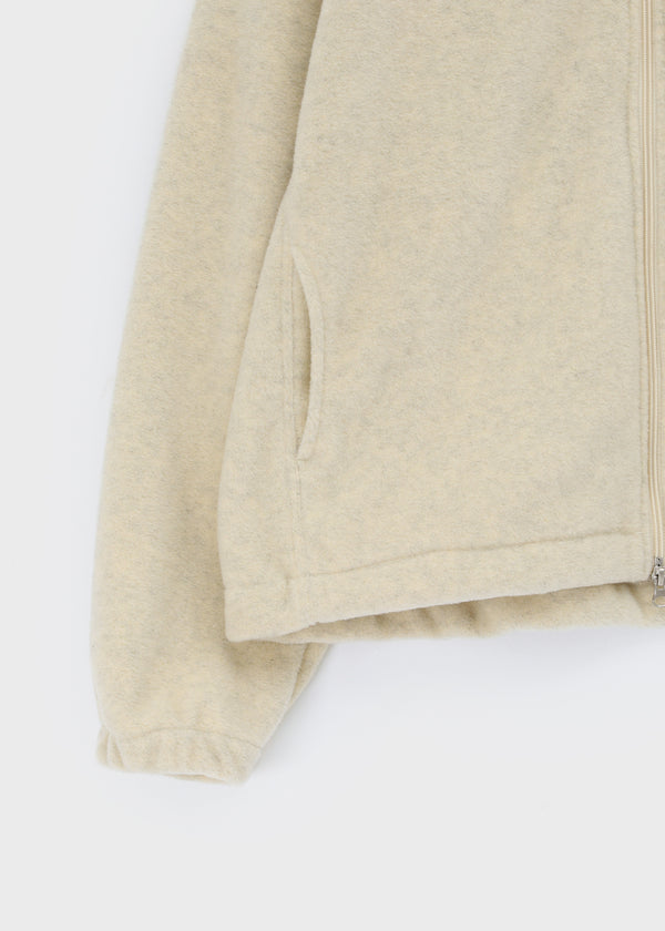 (UNISEX) Devoti Fleece High Neck Two-way Zip-up