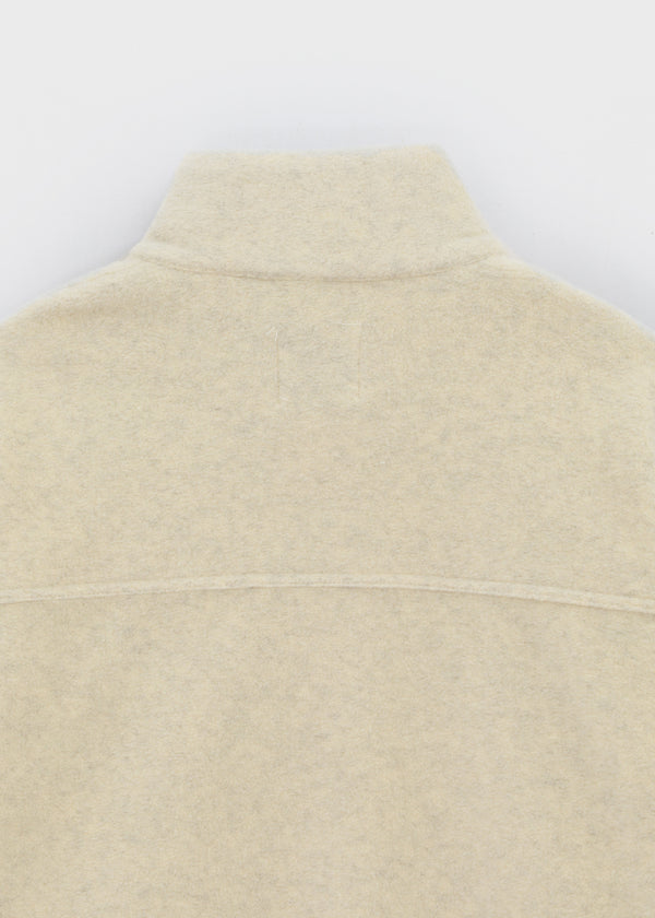 (UNISEX) Devoti Fleece High Neck Two-way Zip-up