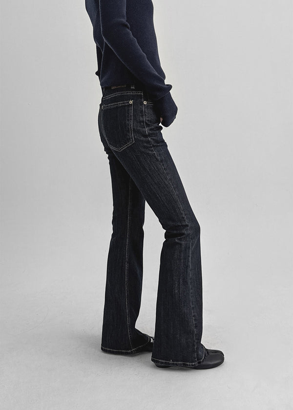 Kankam Raw Denim Bootcut Pants