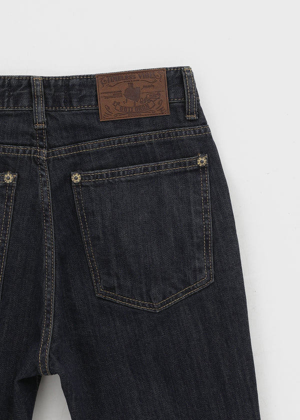 Kankam Raw Denim Bootcut Pants
