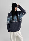 (UNISEX) Yondela Nordic Round Knit