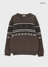 (UNISEX) Yondela Nordic Round Knit
