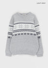 (UNISEX) Yondela Nordic Round Knit