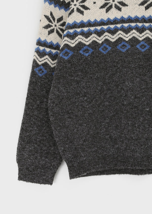 (UNISEX) Yondela Nordic Round Knit