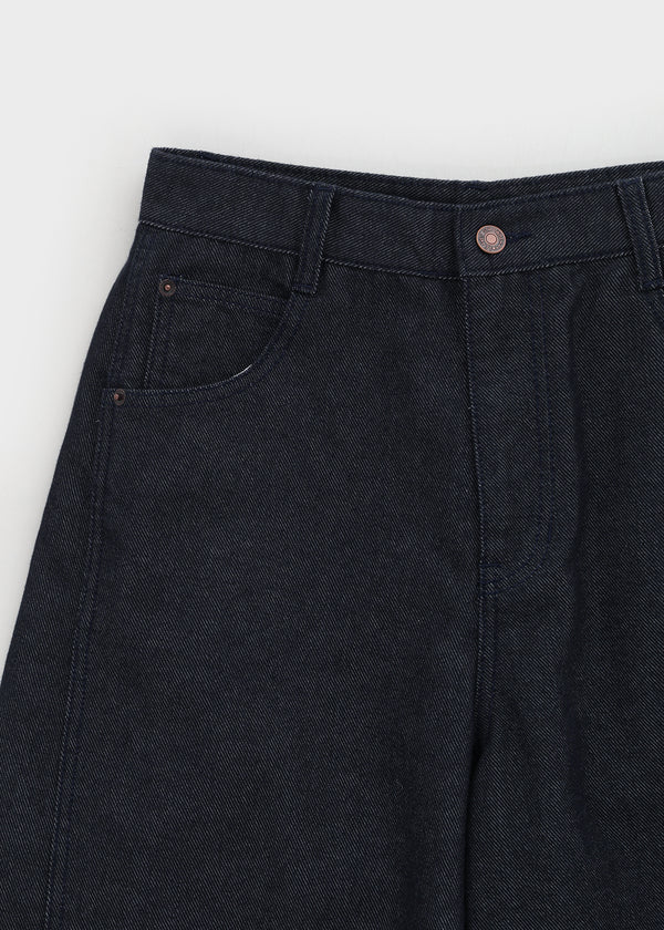 Redon Non-fade Balloon Denim Pants