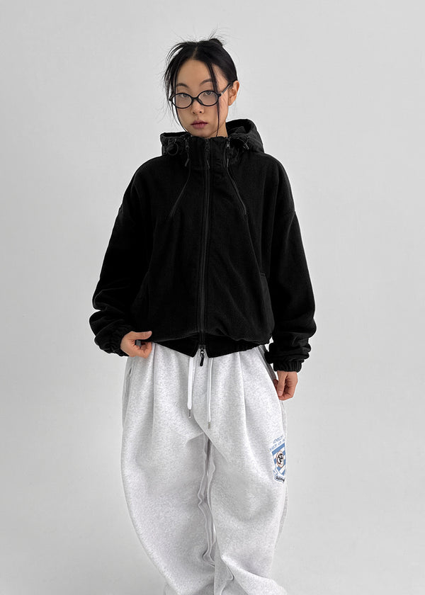 (UNISEX) Serban Sheepskin Embroidered Two-way Banding Pants