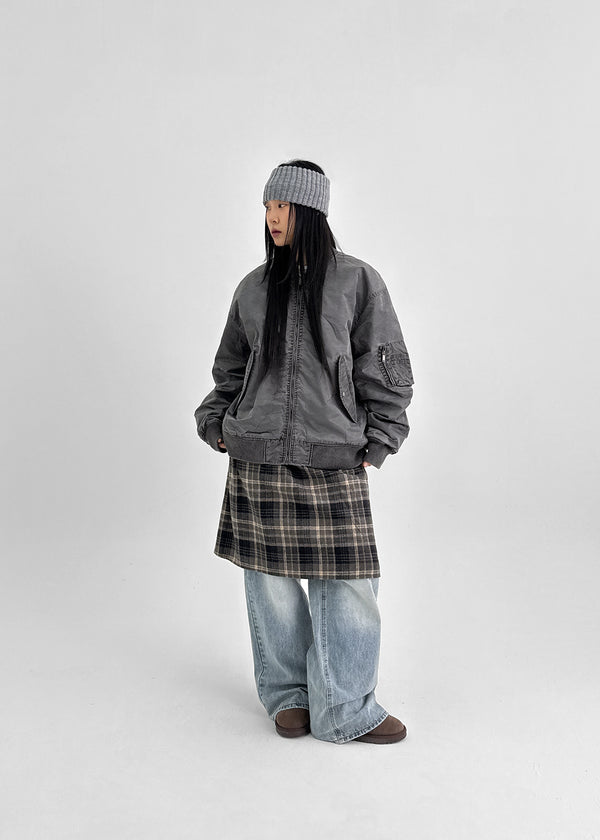 (UNISEX) Kilber Quilted Flight Jacket (4 Oz)