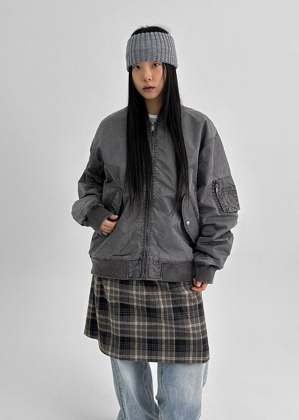 (UNISEX) Kilber Quilted Flight Jacket (4 Oz)