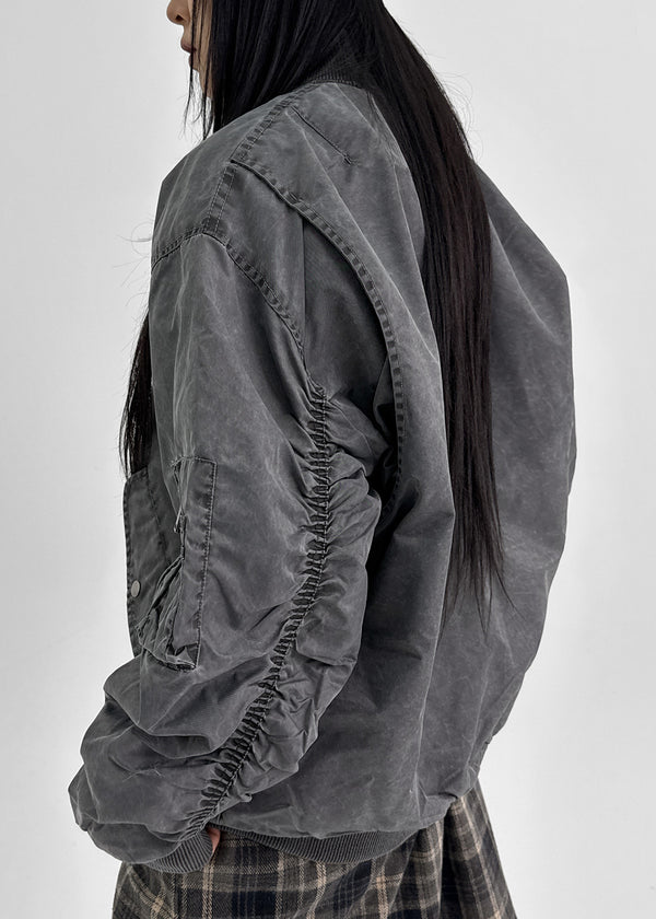 (UNISEX) Kilber Quilted Flight Jacket (4 Oz)