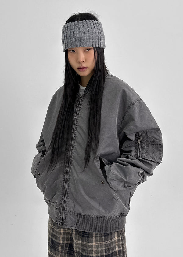 (UNISEX) Kilber Quilted Flight Jacket (4 Oz)