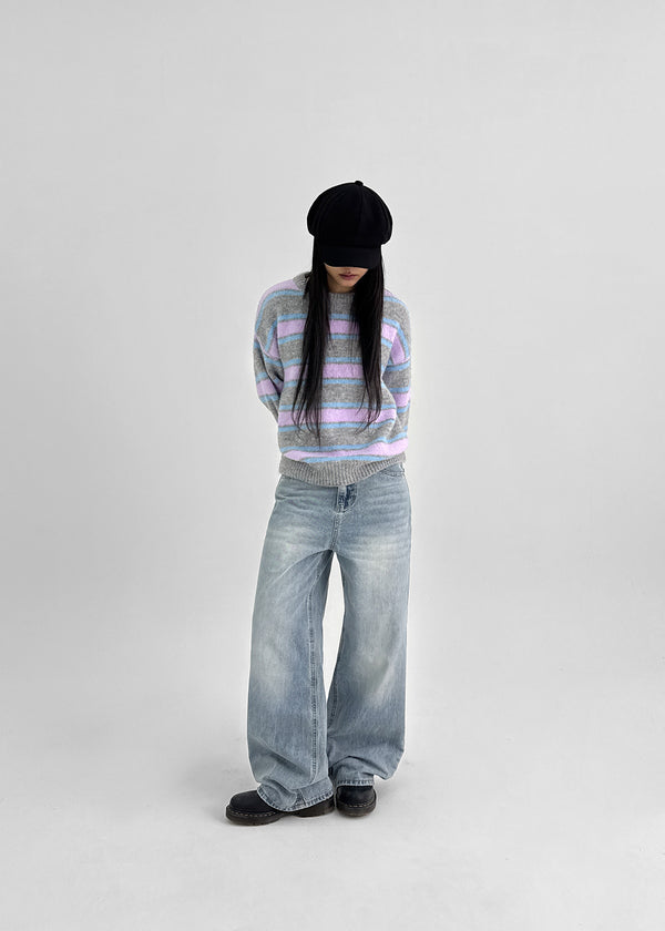 Kintering Striped Wool Knit