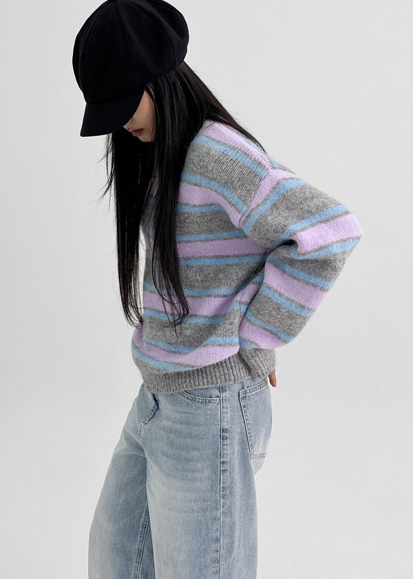 Kintering Striped Wool Knit