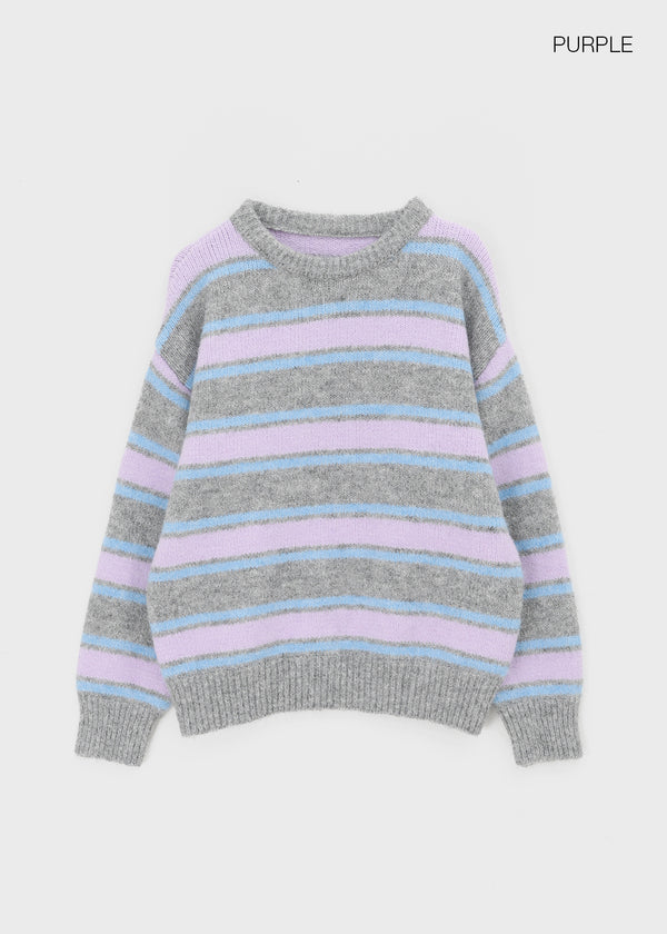 Kintering Striped Wool Knit