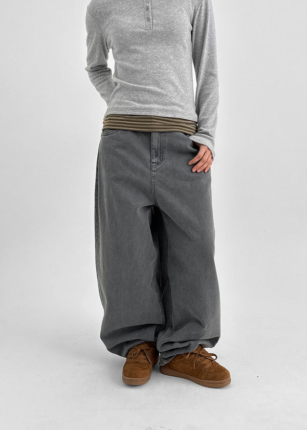 Living Wide Denim Pants