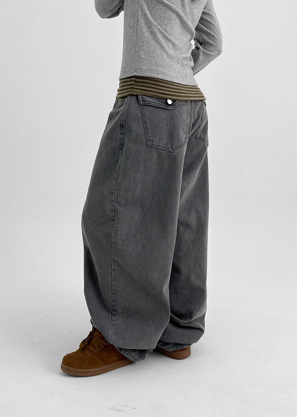 Living Wide Denim Pants