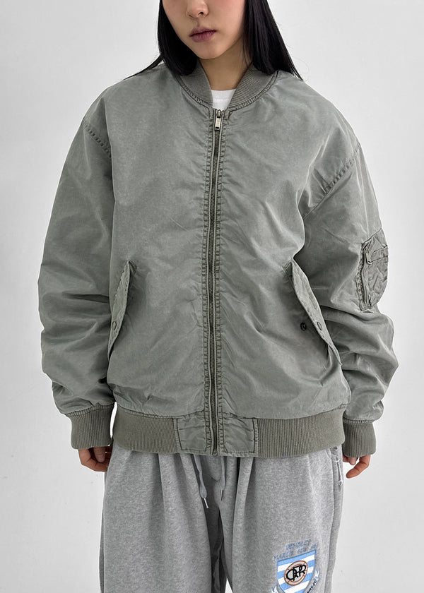 (UNISEX) Kilber Quilted Flight Jacket (4 Oz)