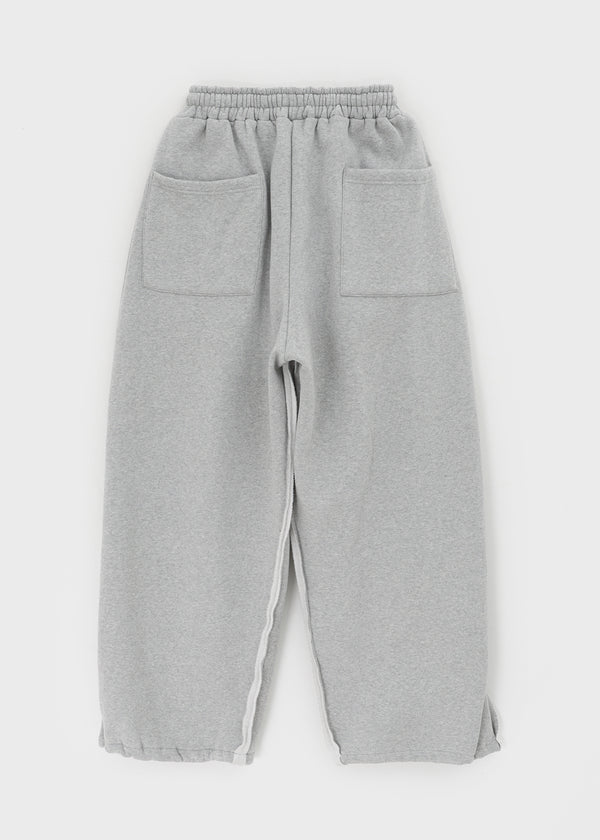 (UNISEX) Serban Sheepskin Embroidered Two-way Banding Pants