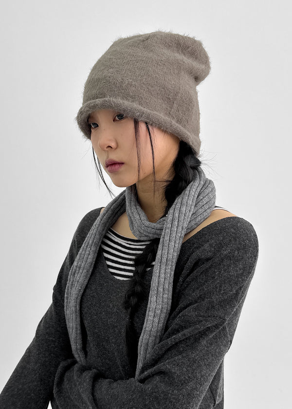 Ringkill Hairy Roll-up Beanie