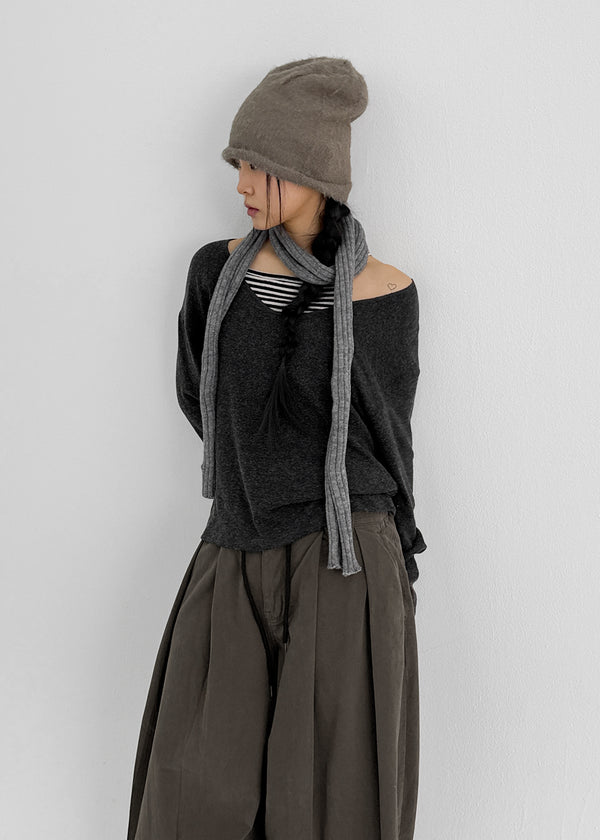 Ringkill Hairy Roll-up Beanie