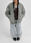Kiaf Strap Vintage Wide Denim Pants