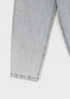 Kiaf Strap Vintage Wide Denim Pants