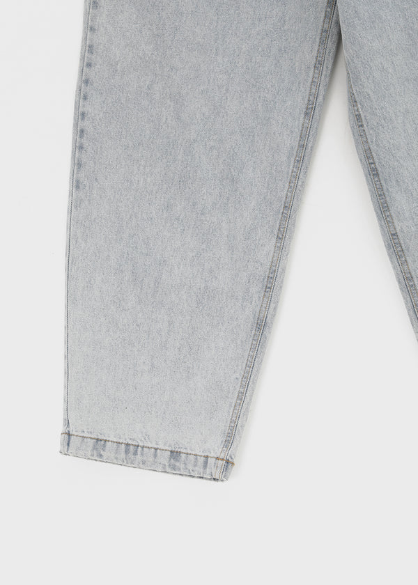 Kiaf Strap Vintage Wide Denim Pants