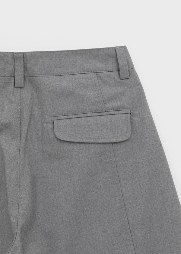 (UNISEX) Tenum Back Pocket Balloon Wide Slacks