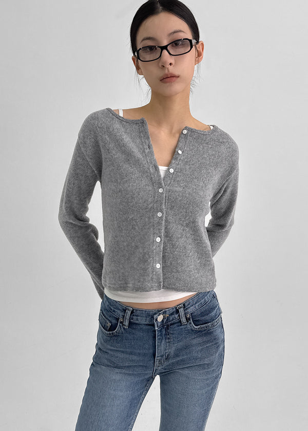 Roetty Set - Top, Cardigan