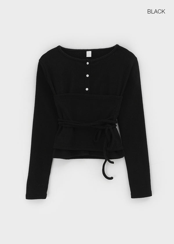 Roetty Set - Top, Cardigan