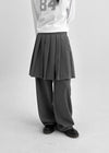 Stoa Pleated Wide Skirt Pants