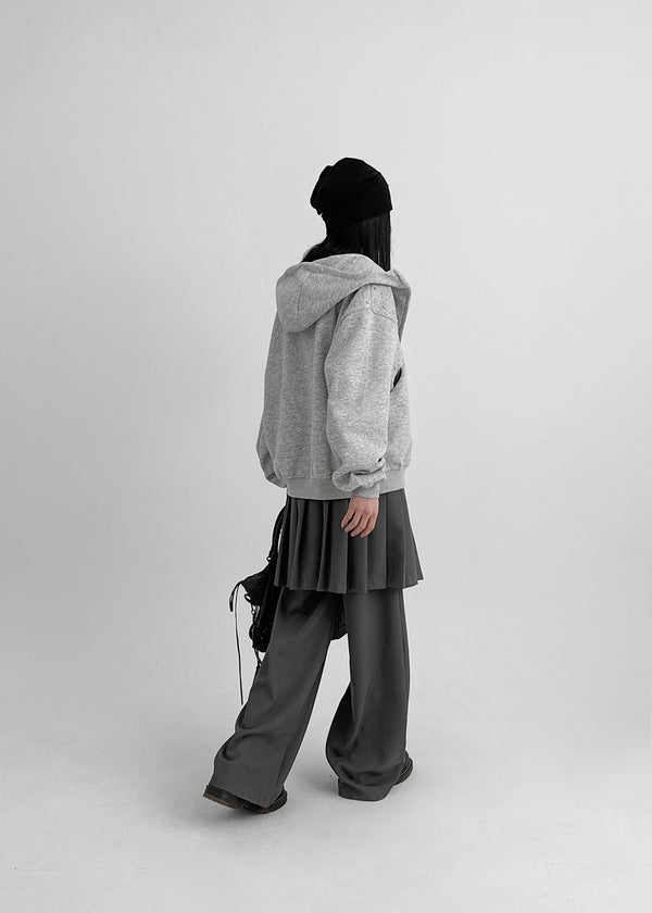 Stoa Pleated Wide Skirt Pants