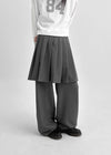 Stoa Pleated Wide Skirt Pants