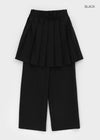 Stoa Pleated Wide Skirt Pants