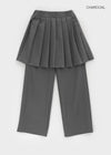 Stoa Pleated Wide Skirt Pants