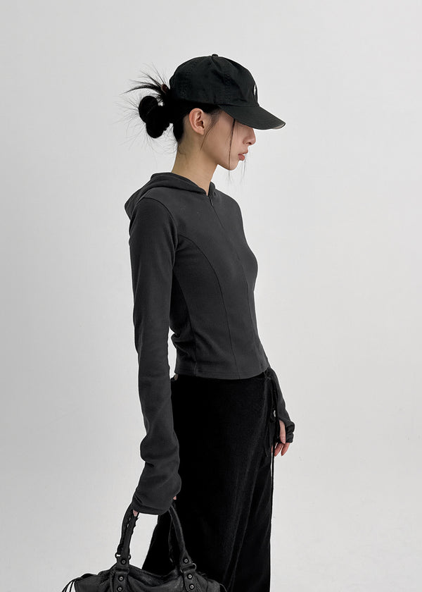 Esla Half Zip-up Warmer Hoodie