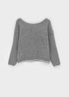 Roedi Color Block Off-shoulder Knit