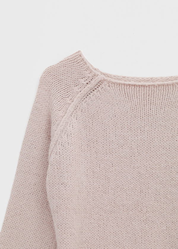 Haongde Boatneck Strap Knit