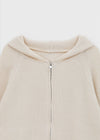 Teakong Two-way Knit Hooded Zip-up