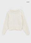 Relet Cable Round Knit