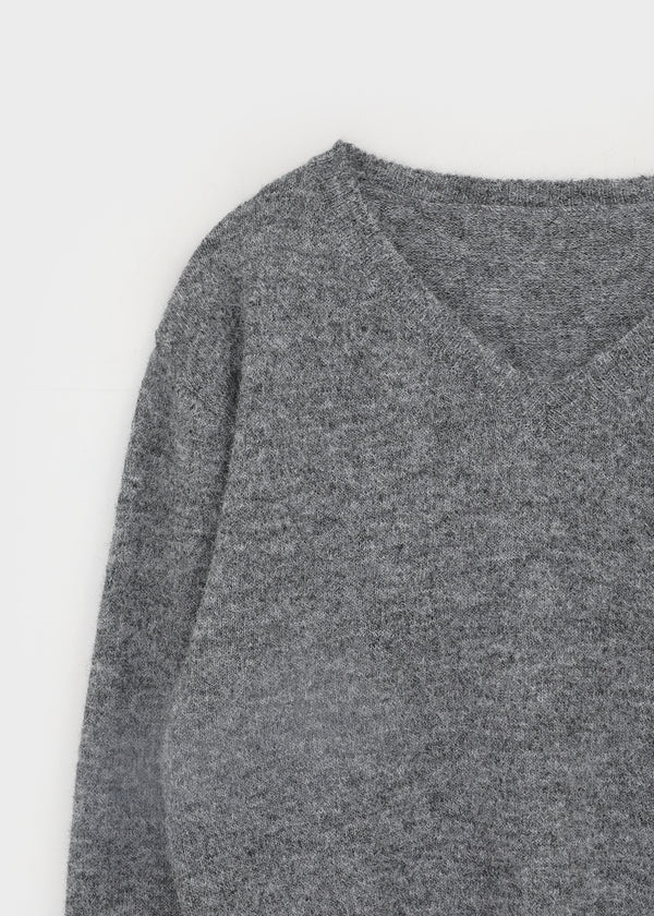 Rohendi V-neck Button Wool Knit